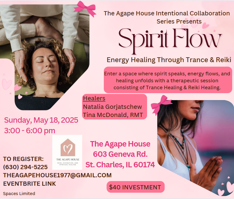 Spirit Flow: Energy Healing Through Trance & Reiki
