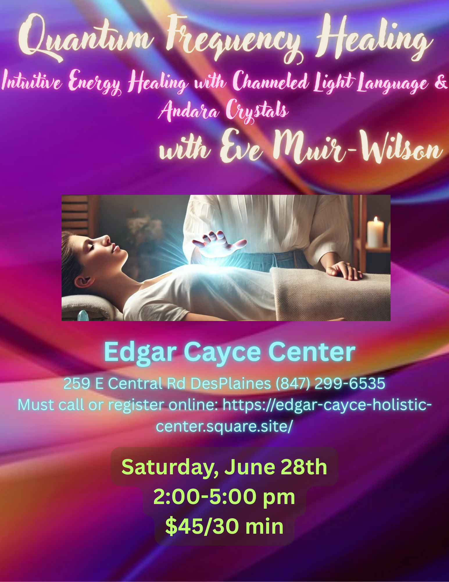 Quantum Frequency Healing with Eve Muir-Wilson
